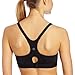 Champion Women's The Show Off Sports Bra, Black, X-Large