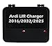 Coin Cell Battery Charger for LIR 2032/2016/2025 with 2X LIR2032 3.7V Rechargeable Batteries Included - Replaces CR2032