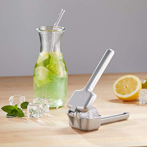 Westmark Kleine Eis-Chrusher-Zange/Eiswürfel-Zerkleinerer, Aluminium-Druckguss, Länge: 17,3 cm, Cuby, Silber, 12002260 – Bild 6