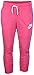 Nike Women's Gym Vintage Sport Casual Capris-Pink-Medium