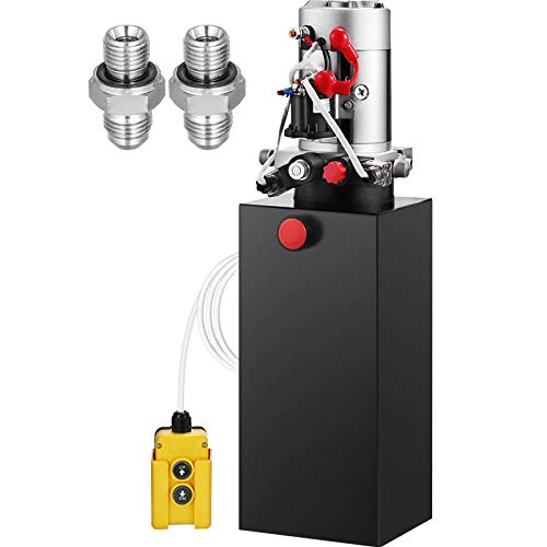 Mophorn Hydraulic Power Unit 8 Quart Hydraulic Pump Double Acting