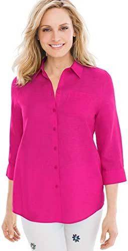 chico's blouses no iron