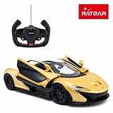 1/14 Scale McLaren P1 Radio Remote Control Model Car R/C RTR Push Button Open Doors (Yellow)