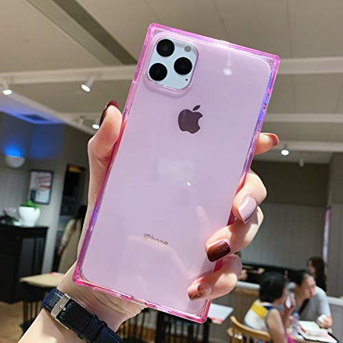 Tzomsze Iphone 11 Pro Max Clear Case Square 11 Pro Max Cases Reinforced Corners Tpu Cushion Crystal Clear Slim Cover Shock Absorption Tpu Silicone Shell For Iphone 11 Pro Max 6 5 Inches 19 Clear Pricepulse