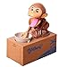 Virtuous Cool Gadgets Monkey Stealing Money Box Coin Bank,Robotic Munching Toys Plastic Piggy Saving Banks Gift for girls & boys or for Kids & Adults (Lucky Coin Monkey )