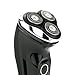BROADCARE Electric Razor Cordless Waterproof Men's Electric Rotary Shaver USB Rechargeable Wet/Dry Shaving Machine for Men - Black