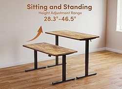 BANTI 40'' Standing Desk, Electric Stand up Height