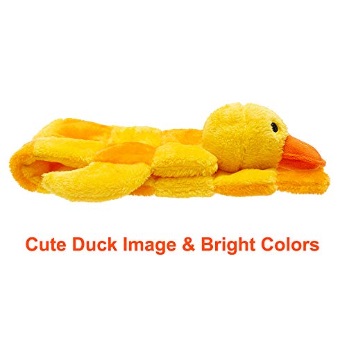 Mihachi 16 Squeakers Dog Squeaky Toys No Stuffing Plush Pet Chew Toys