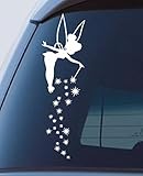 Tinkerbell Fairy Dust Window Sticker Stars Car Decal Cute 300Mm