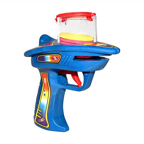 WEY&FLY Zip Shot Shooter Kids Disc Shooter Blaster with a 6-Dart Capacity, Gun Toy, Dazzling Toys - Thumbnail 4