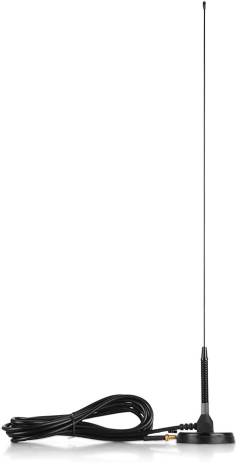 Cb Two Way Radios Antenna For Baofeng Wouxun Pofung Nagoya Ut 72 Radio Antenna 144 430mhz Yaesu Compatible Two Way Ham Radio Walkie Talkies Sma Female 19 Inch Ultra Coil Magnet Mount High Gain Vhf