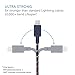Native Union NIGHT Cable - 10ft Ultra-Strong Reinforced [Apple MFi Certified] iPhone/iPad Compatible Lightning to USB Charging Cable with Weighted Knot (Nautical)