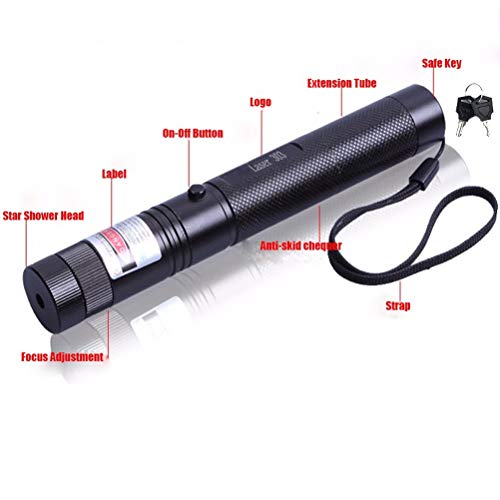 LUCHENG Red High Power Visible Light with Adjustable Focus for Hunting Hiking