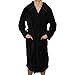 Regency New York Coral Fleece Hooded Robe