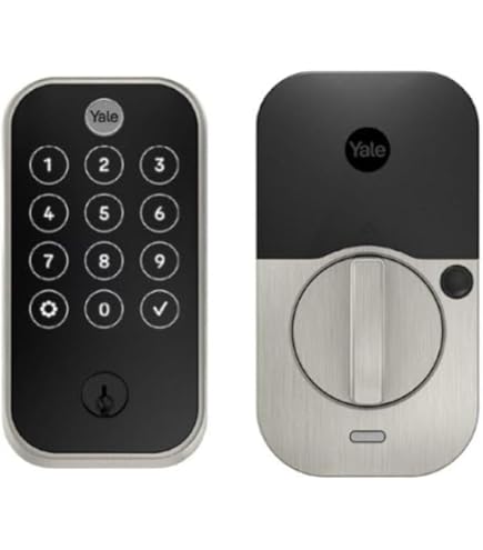 Yale Assure Lock 2 Touch Deadbolt, Satin Nickel Keyed Smart Entry