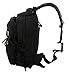 Mens Black Molle 2L Hydration Ready Sling Bag with Keychain Compass + 2 Zipper Pulls