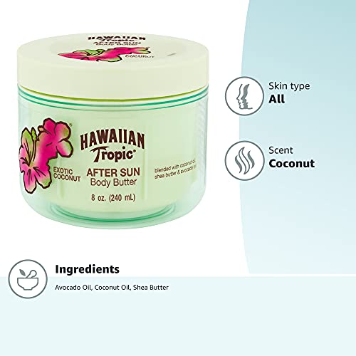 Hawaiian Tropic After Sun Lotion Moisturizer and Hydrating Body Butter