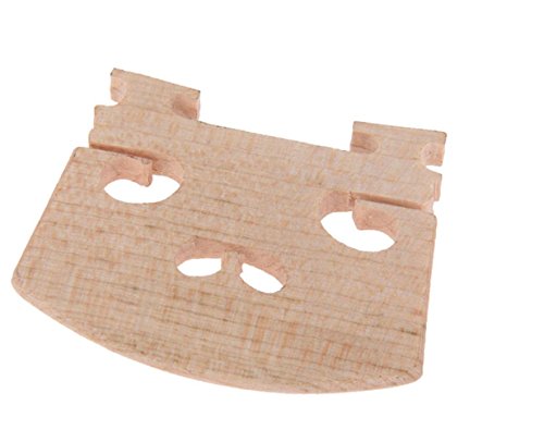 Violin Bridges Fiddle Maple Wood 1/2 Size Instrument Accessories Violin Strings Bridge Part Tools, Pack of 10, By Lsgoodcare