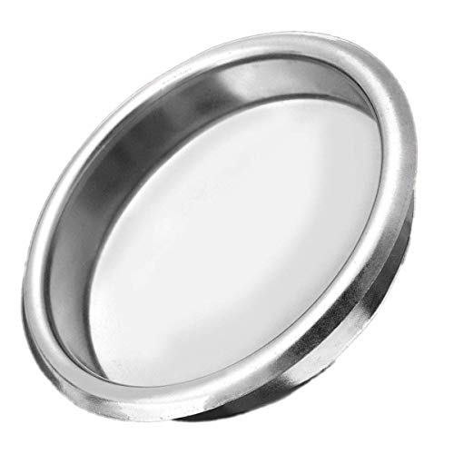Gekufa Backflush Insert 58 mm Metal Blind Portafilter Basket for Espresso Coffee Machine Maker Backflush Disk Blind filter