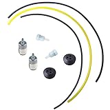 Hipa Repower Kit (Pack of 2) 13211546730 Grommet with Fuel Lines Filter for Echo GT SRM Grass Trimmer Weed Eater Edger Blower
