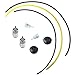 Hipa Repower Kit (Pack of 2) 13211546730 Grommet with Fuel Lines Filter for Echo GT SRM Grass Trimmer Weed Eater Edger Blower primary