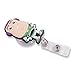 Finex Set of 4 Toy Story Retractable Badge Holder ID Badge Reel Clip On Card Holders - Buzz Lightyear Woody Jessie Green Alien