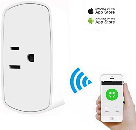 Loveprint Smart Plug Wi-Fi Wireless Mini Socket Outlet, No Hub Required, Works with Amazon Alexa Echo and Google Assistant