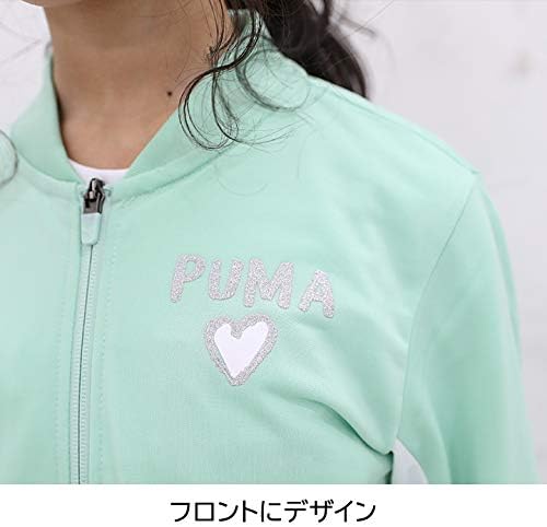 Amazon プーマ Puma ジャージ上下 セットアップ キッズ ジュニア 女の子 5797 ジャージ 通販