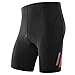 NOOYME New Gear For Spring Men's Cycling Shorts With 3D Padded Jet Black With Color Block Design Bike Shorts