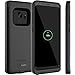 Galaxy S9 Battery Case with Qi Wireless Charging Compatibility, Alpatronix BX440 5.8-inch 4000mAh Slim Rechargeable Extended Protective Portable Backup Charger for Samsung S9 [Android 8.0+] - Black