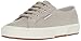 Superga Women's 2750 Fglu Wt Fashion Sneaker, Light Grey, 36 EU/6 M US