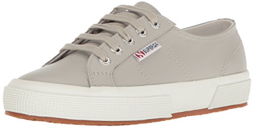 Superga Women's 2750 Fglu Wt Fashion Sneaker, Light Grey, 36 EU/6 M US
