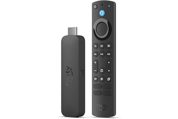 Amazon Fire TV Stick 4K Max streaming device, supports Wi-Fi 6E, free & live TV without cable or satellite
