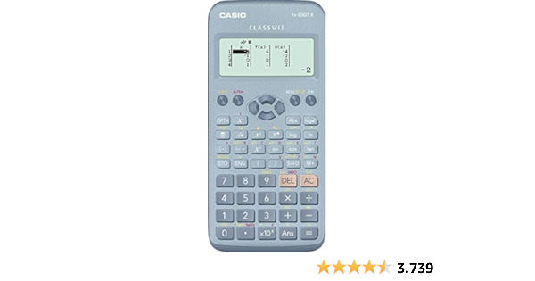 Casio FX-83GTX wetenschappelijke rekenmachine, blauw : Amazon.nl:  Kantoorproducten