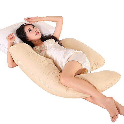 Ovonni Pregnancy Pillow Full Body Maternity Pillow For Side