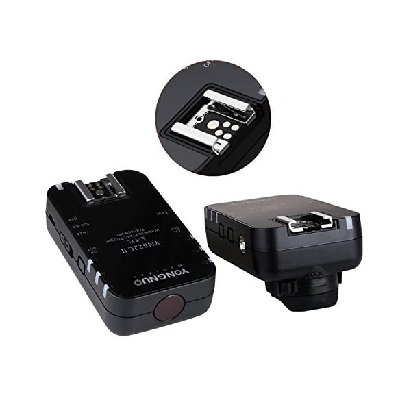 YONGNUO YN-622C II YN 622II 1/8000 E-TTL Funkauslöser Blitzauslöser Auslöser für Canon Kamera mit NAMVO Diffusor – Bild 5