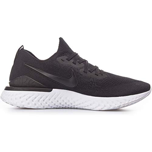 Nike Men's Epic React Flyknit Running Shoes, Black/Gunsmoke, 8 Pricepulse