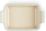 Le Creuset Heritage Rectangular Dish Stoneware Azure 19 cm 1.1L 71102192200001 view 4