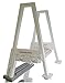 CONFER 6000B Heavy Duty Aboveground In-Pool Swimming Pool Ladder 48
