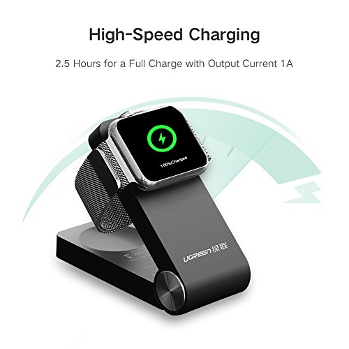 UGREEN-Foldable-Wireless-Charger-for-Apple-Watch-MFi-Certified-Charger-Charging-Dock-Stand-Support-Nightstand-Mode-With-4FT-Charging-Cable-for-Apple-Watch-3-2-1-All-38mm-42mm-iWatch-4FT-12M