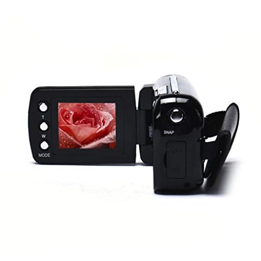 Camera Camcorders, Lary intel 12mp(max) 4x Digital Zoom Video Mini Camcorder Camera DV 1.8 Inches TFT LCD Screen for Gifts