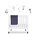 Babyletto Mini Crib Sheet, Galaxy