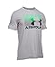 Under Armour Men's UA Blitz Logo T-Shirt Large True Gray Heather