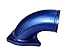 Blue Ford 6.0 High Flow Intake Elbow for 2003 - 2007 F250 F350 F450 F550 Excursion E-series Vans