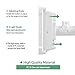 GLORIOUS-LITE 28W Motion Sensor Light Outdoor, 3000LM LED Security Lights Motion Outdoor, IP65 Waterproof Motion Lights Outdoor, 5500K 2 Head Motion Flood Light for Yard, Patio