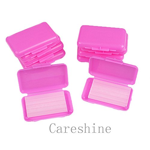 Careshine Dental Orthodontics Ortho Wax for Braces Wearer 10 Packs -Strawberry scent