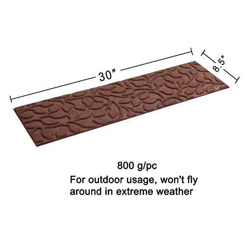 Aucuda Stair Treads, 6 Stair Treads for Wooden Steps, Stair Treads