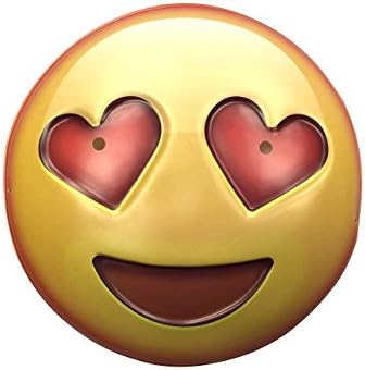 Rolling Festive Emoji Mask (Heart Eyes)