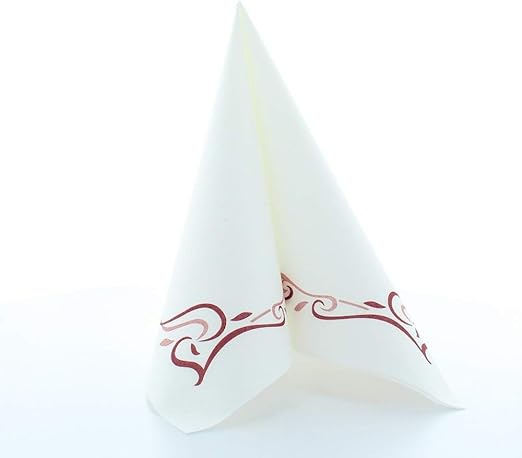Mank Tovaglioli Airlaid Oro 40x40 Cm – 50 Pezzi, Effetto Tessuto, Per Matrimoni E Eventi Eleganti