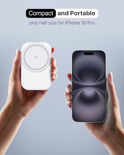 3 in 1 Wireless Charging Station for Apple,Foldable Magnetic Wireless Charger,15W Fast for MagSafe Charger Stand for iPhone 17/16/15/14/13,for Apple Watch,for AirPods